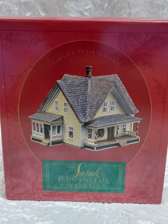 VTG The Sarah Plain And Tall Collection Sarahs Prairie Home 1994 Hallmark NOB - Picture 6 of 8